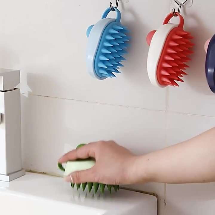 PetHaven.comCreative Soft Gel Shampoo BrushCreative Soft Gel Shampoo Brush Household Bath Shampoo Brush Massager Experience the ultimate hair care routine with the Creative Soft Gel Shampoo Brush. This innovative shampoo brush features soft gel bristles designed to gently massa4