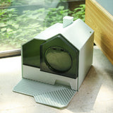 PetHaven.comFully Enclosed Household Anti-splash Drawer Type Odor-proof Cat Litter BoxFully Enclosed Household Anti-splash Drawer Type Odor-proof Cat LitterProduct information:
 


 Type: closed drawer
 
 Applicable objects: pet cats/dogs within 20 catties
 
 Color: Green Coconut Ash Cherry Blossom Powder
 
 SpecificatiLitter box