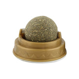 PetHaven.comCatnip Balls Cat Treats Rotary Molar Teeth CleaningCatnip Balls Cat Treats Rotary Molar Teeth CleaningProduct Details:
  
 


 Weight: 30g
 
 Flavor: Mint
 
 Applicable object: cat
 
 Pattern: plain
 
 Main ingredients: catnip / gall fruit powder / polygonum multiflopet care
