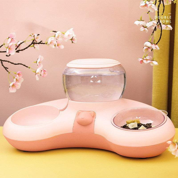 PetHaven.comCrescent Automatic Drinking WaterCrescent Automatic Drinking Water And Feeding Double BowlThe Crescent Automatic Drinking Water dispenser is designed to provide your pets with fresh, clean water all day long. This innovative device ensures that your pet hbowls
