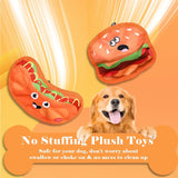 PetHaven.comStuffing Dog Toys Durable Interactive Dog Chew ToysCrinkle Dog Toys Squeaky Dog Toys No Stuffing Dog Toys Durable InteracFunny Dog Chew Toy: Its vivid colors and lovely shapes are visually appealing, enhancing your dog's interest. As a dog birthday or holiday gift, like Halloween, than4