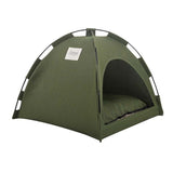 PetHaven.comCat TentCat Tent Cooling Mat  Dog House Pet Sofa Camping Dog Bed With Cushion Overview: 


Our Cat Tent provides the perfect retreat for your cat to relax and unwind. Designed with comfort in mind, this Cat Tent offers a safe, enclosed space faccessories