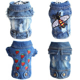 PetHaven.comDesigner Dog ClothesDesigner Dog Clothes Small Dog Denim Jacket Coat Cat Costume Puppy JeaOverview:
Give your furry friend the ultimate style upgrade with our collection of Designer Dog Clothes. Tailored for comfort and elegance, these outfits make your pclothes