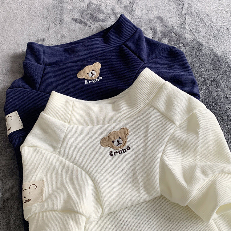 PetHaven.comComfortable Knitted Pet Sweater Dog ClothingComfortable Knitted Pet Sweater Dog ClothingProduct information:
 


 Material: Cotton
 
 Style: ins style
 
 Color: White, navy blue
 
 Size: SM, M, L, XL, 2XL, 3XL


 
 
 


 Size Information：


 
 
 
 
 
 
0