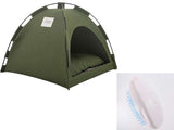 PetHaven.comCat TentCat Tent Cooling Mat  Dog House Pet Sofa Camping Dog Bed With Cushion Overview: 


Our Cat Tent provides the perfect retreat for your cat to relax and unwind. Designed with comfort in mind, this Cat Tent offers a safe, enclosed space faccessories