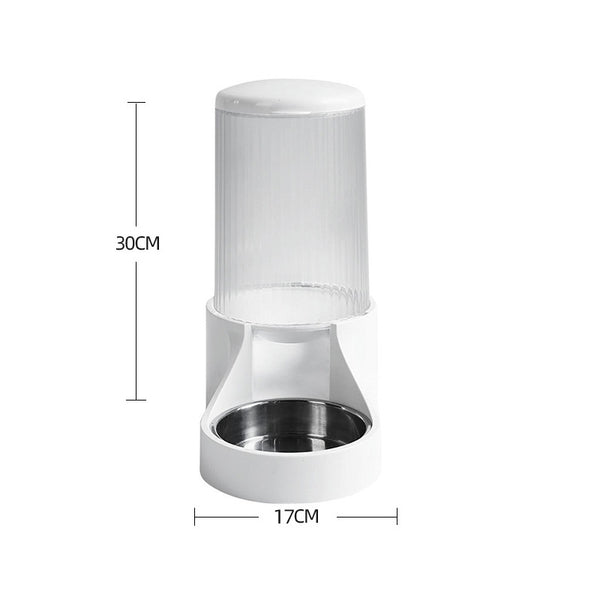PetHaven.comPet Large Capacity Automatic Pet FeederPet Large Capacity Automatic Pet FeederProduct information:
 
 Specifications: Roman Automatic Feeder (Ivory), Automatic Water Feeder,TY Roman Automatic Feeder (transparent), Roman Automatic Feeder (black0