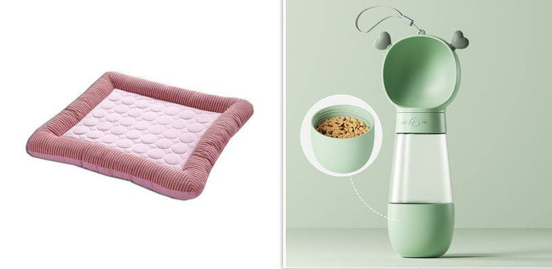PetHaven.comCool Mat Blanket Ice Silk for PetsCool Mat Blanket Ice Silk for PetsOverview：Keep your furry friends comfortable during hot summer days with the Cool Mat Blanket Ice Silk for Pets. Made with breathable ice silk fabric, this mat ensurDog/Cat house