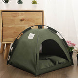 PetHaven.comCat TentCat Tent Cooling Mat  Dog House Pet Sofa Camping Dog Bed With Cushion Overview: 


Our Cat Tent provides the perfect retreat for your cat to relax and unwind. Designed with comfort in mind, this Cat Tent offers a safe, enclosed space faccessories