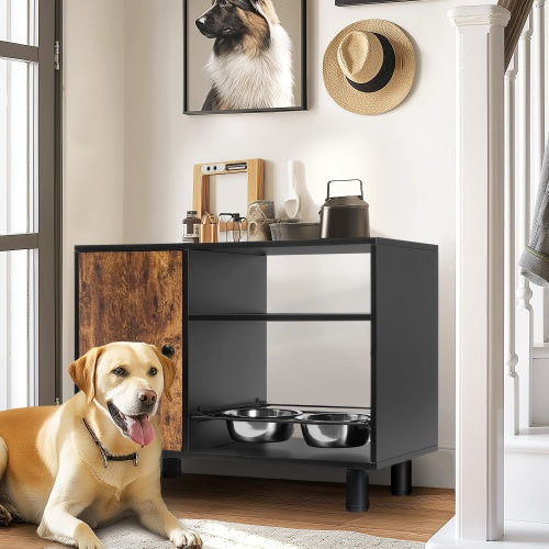PetHaven.comLarge Dog Feeder Station with StorageLarge Dog Feeder Station with StorageUpgrade your pet’s mealtime with this Large Dog Feeder Station with Storage, designed for both convenience and style. This versatile Large Dog Feeder Station with Staccessories
