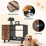 PetHaven.comLarge Dog Feeder Station with StorageLarge Dog Feeder Station with StorageUpgrade your pet’s mealtime with this Large Dog Feeder Station with Storage, designed for both convenience and style. This versatile Large Dog Feeder Station with Staccessories