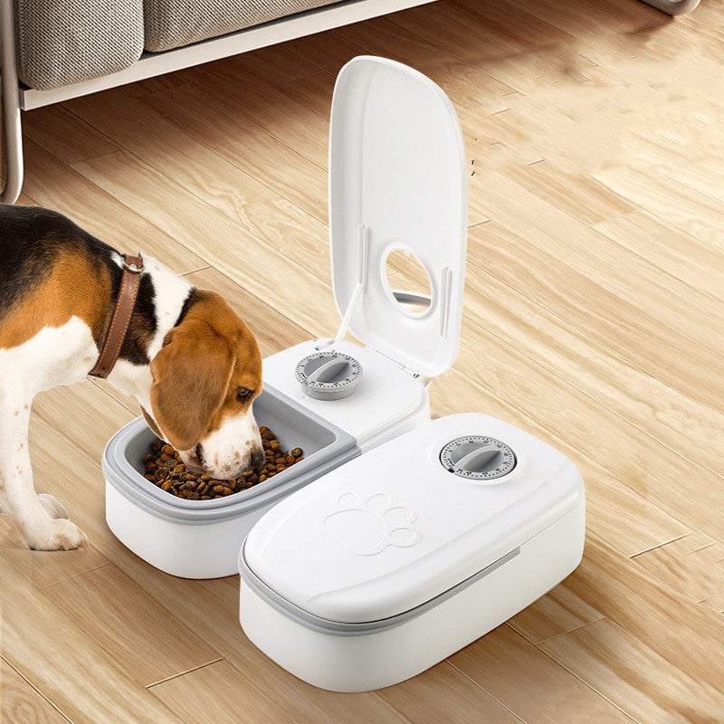 PetHaven.comstainless steel automatic dog feederstainless steel automatic dog feederOverview:
The stainless steel automatic dog feeder is the ultimate solution for pet owners looking for a reliable and hygienic feeding option. Designed with durabilibowls